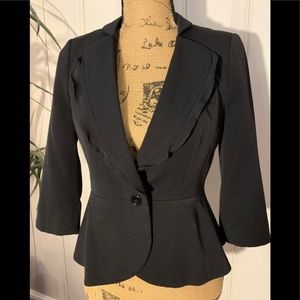 NWOT WHBM blazer. Beautiful lapel.